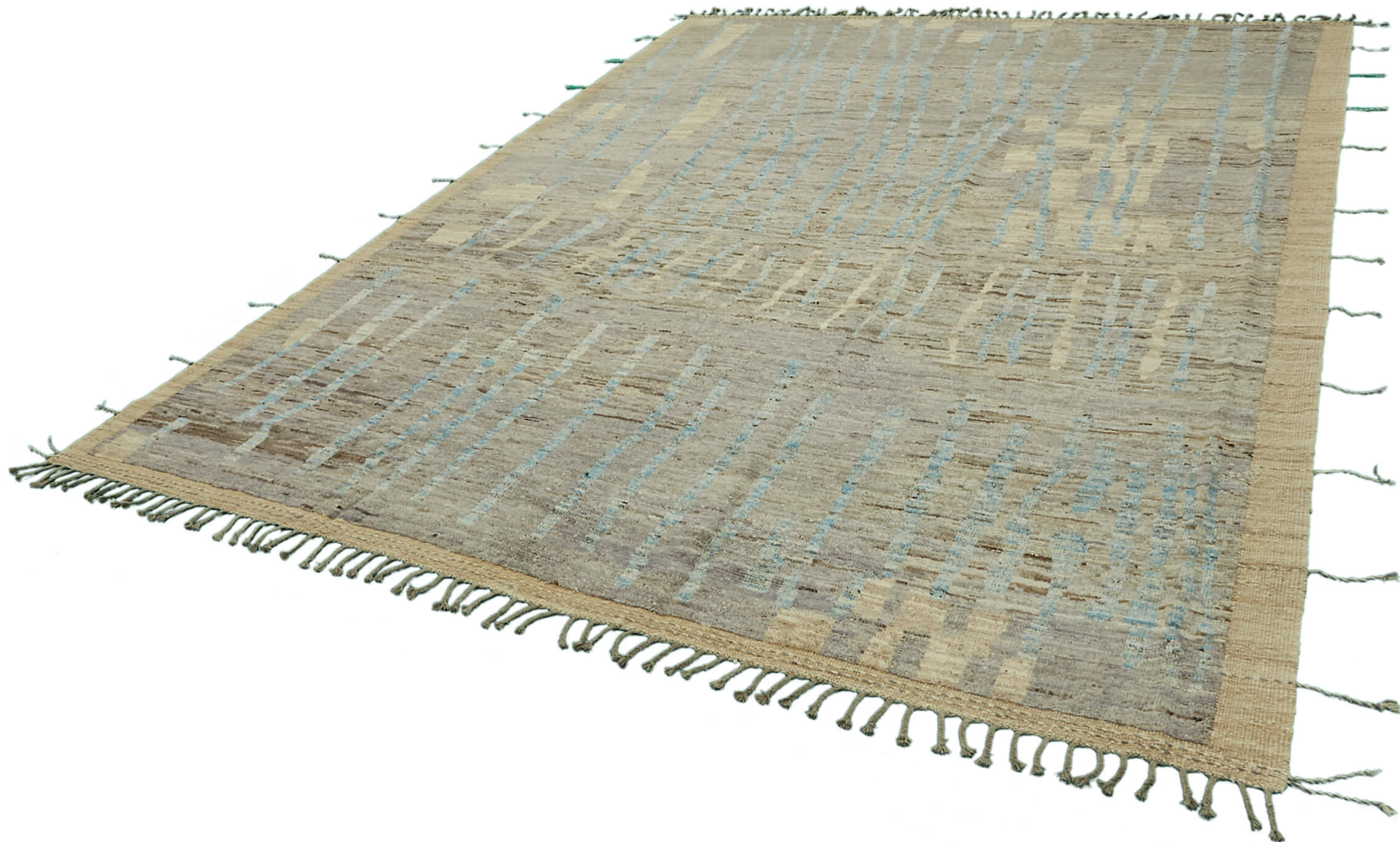 9x12 Blue Modern Tribal Rug - 46200