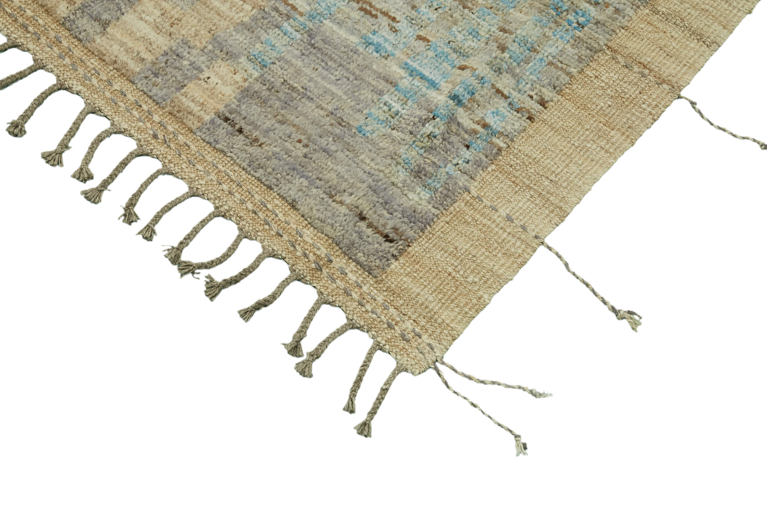 9x12 Blue Modern Tribal Rug - 46200