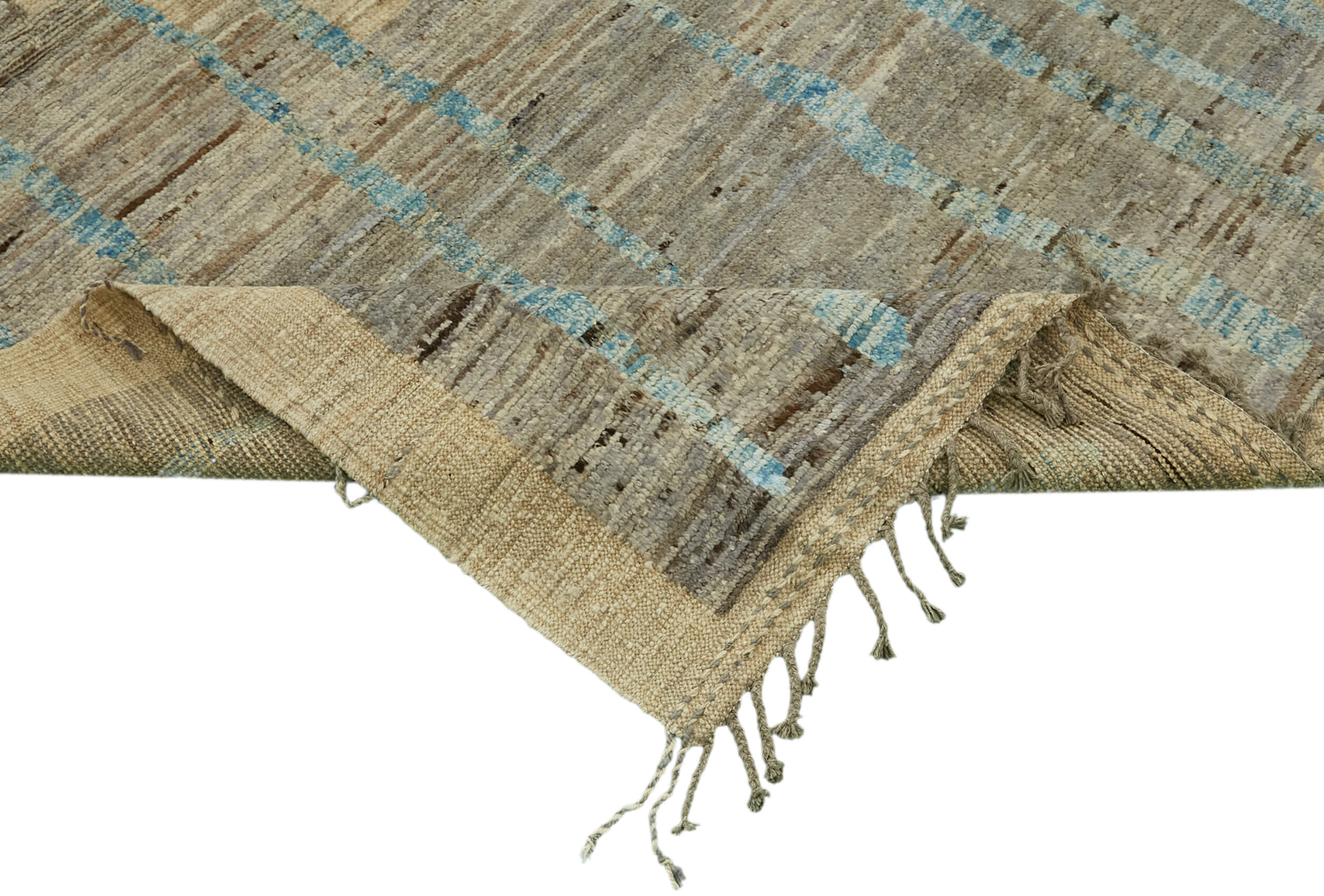 9x12 Blue Modern Tribal Rug - 46200
