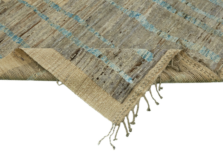 9x12 Blue Modern Tribal Rug - 46200