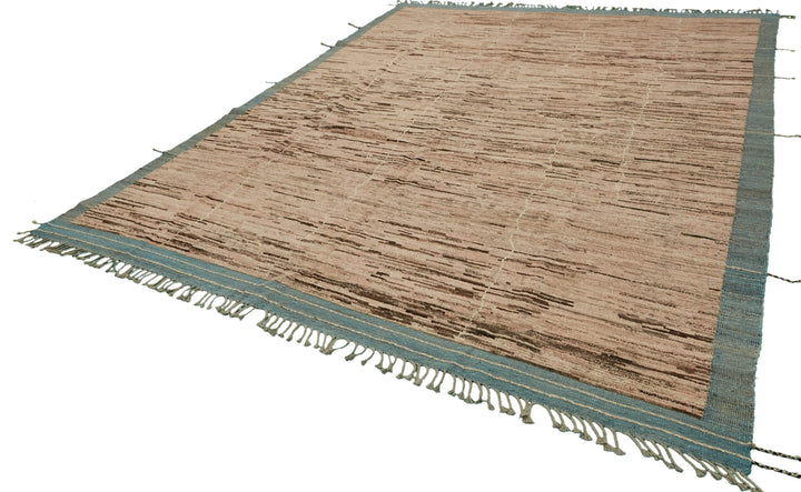 9x12 Brown Modern Tribal Rug - 46202