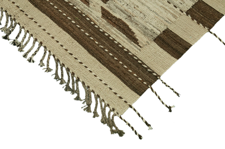 9x12 Beige Modern Tribal Rug - 46210