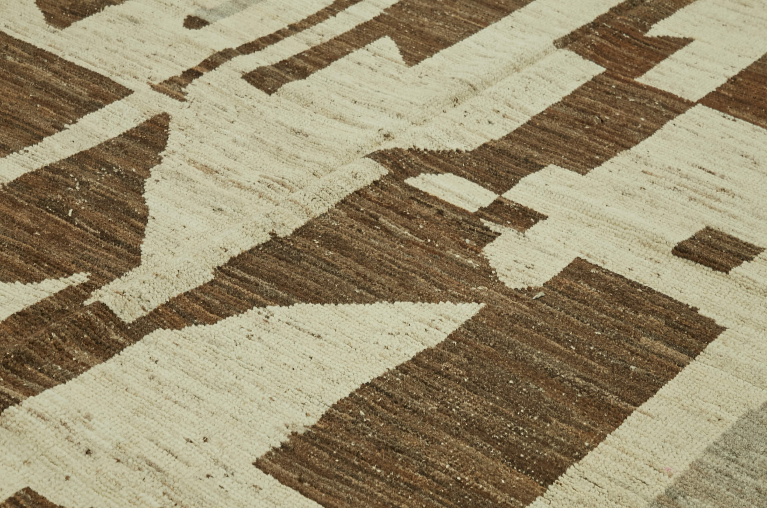 9x12 Brown Modern Tribal Rug - 46212