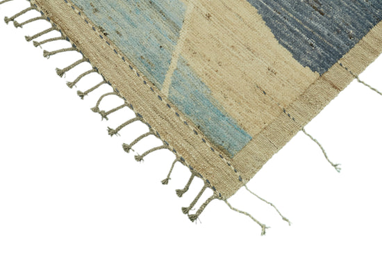 9x12 Beige Modern Tribal Rug - 46213