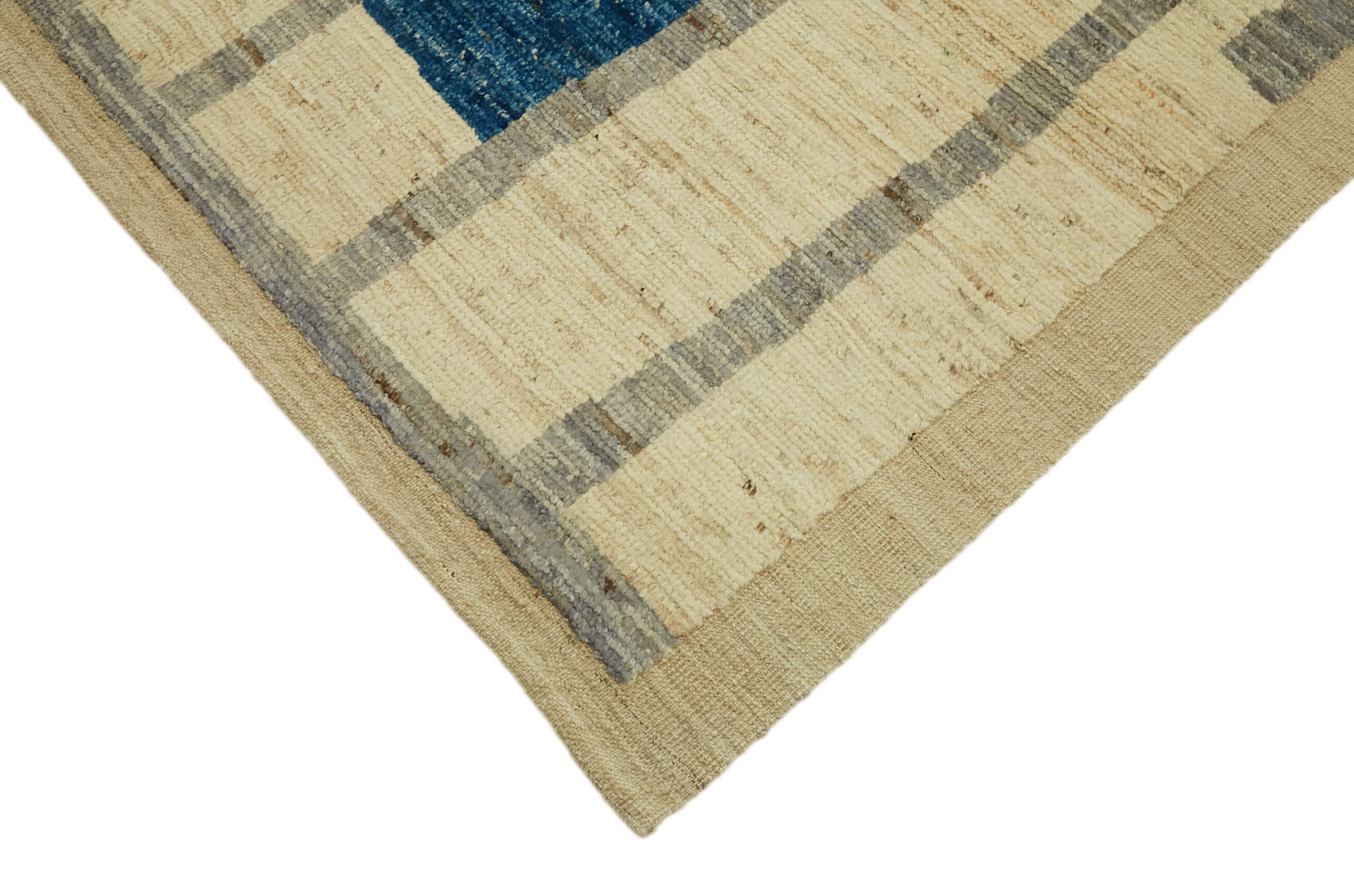 9x12 Beige Modern Tribal Rug - 46223