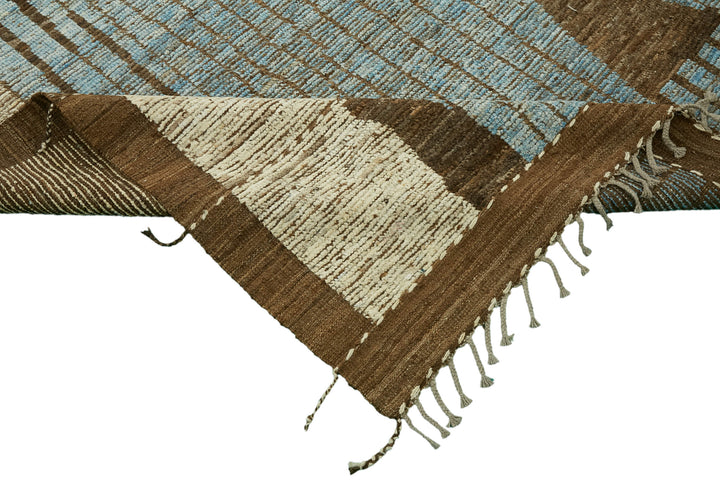 9x12 Brown Modern Tribal Rug - 46227