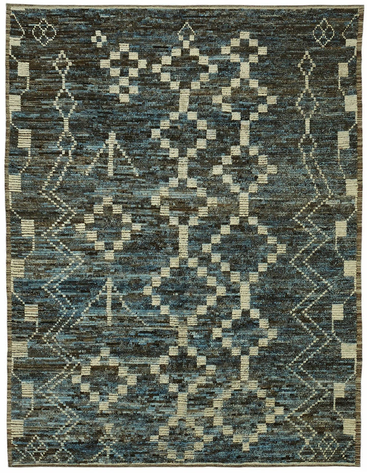 9x11 Contemporary Tribal Area Rugs - 46231