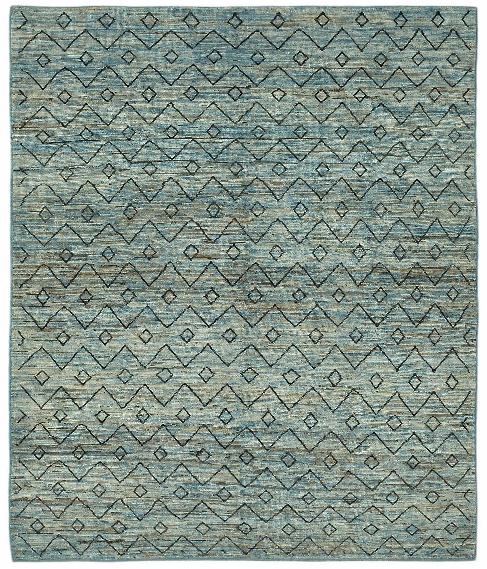 8x10 Contemporary Tribal Area Rugs - 46233