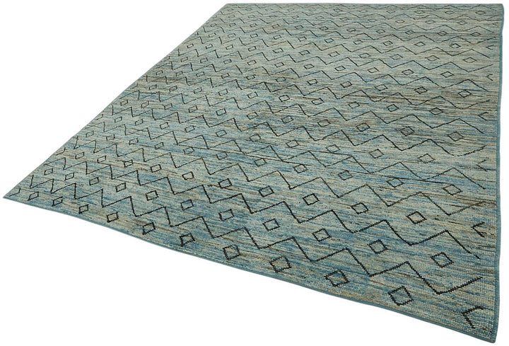 8x10 Contemporary Tribal Area Rugs - 46233