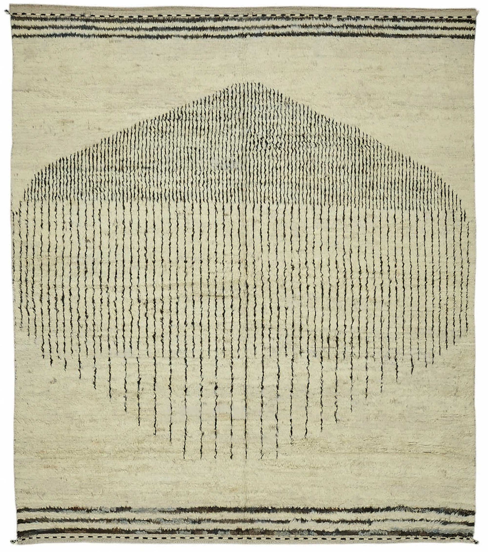 9x10 Contemporary Tribal Area Rugs - 46236