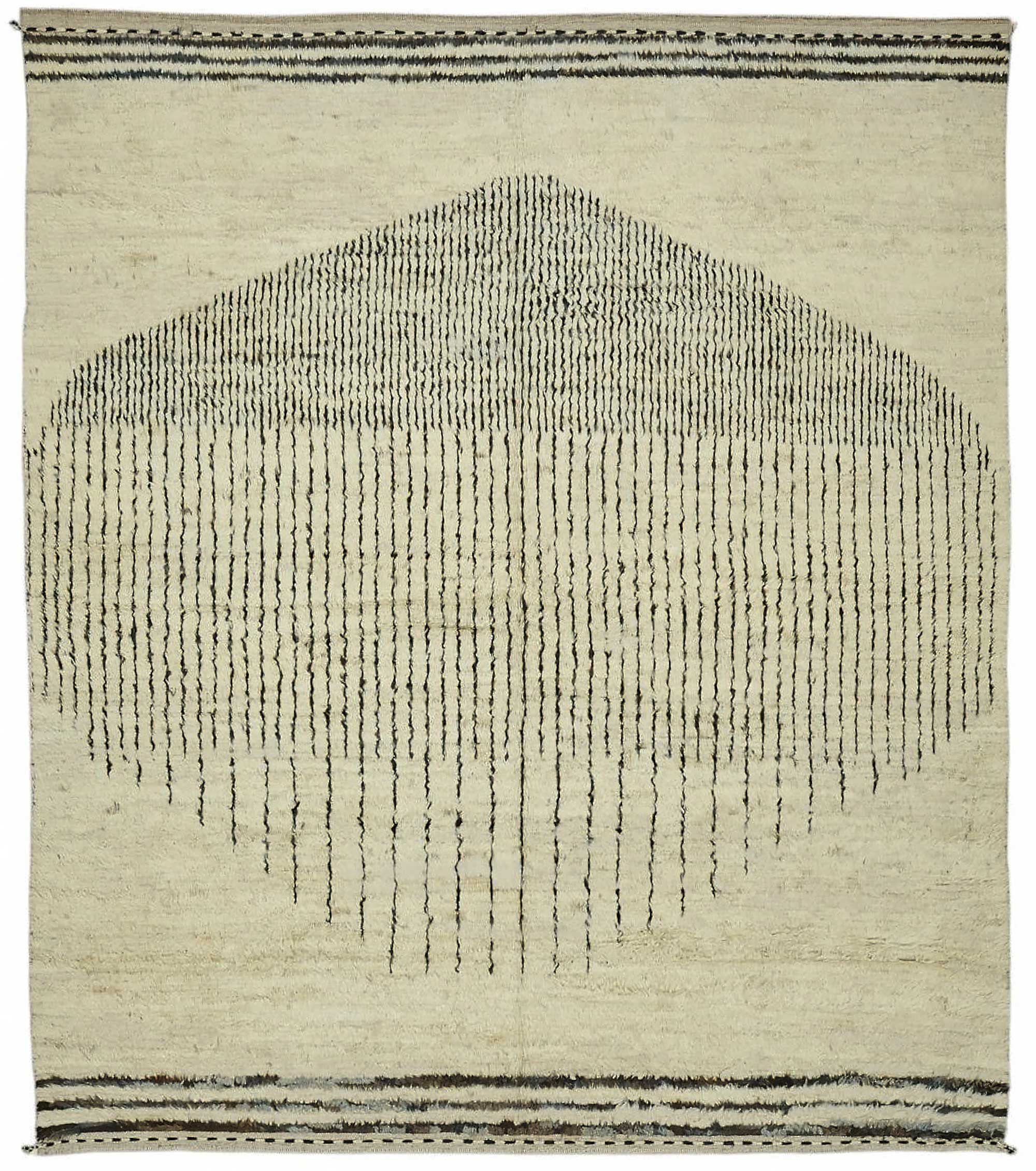 9x10 Contemporary Tribal Area Rugs - 46236