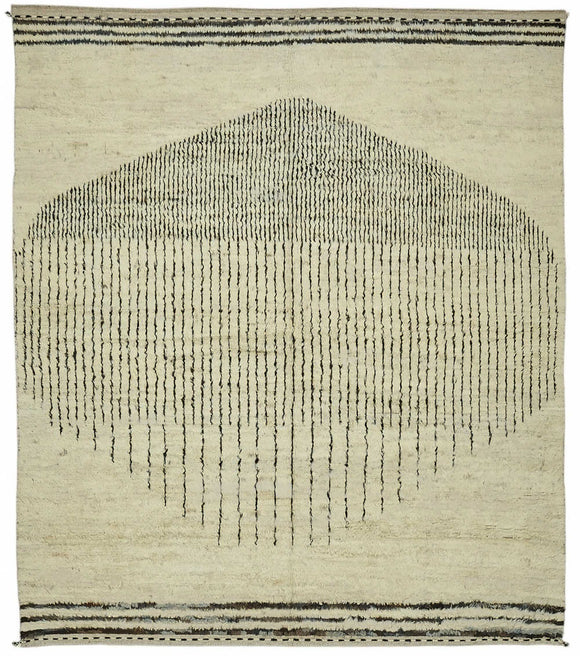 9x10 Contemporary Tribal Area Rugs - 46236