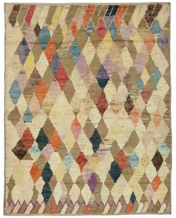 8x10 Contemporary Tribal Area Rugs - 46237