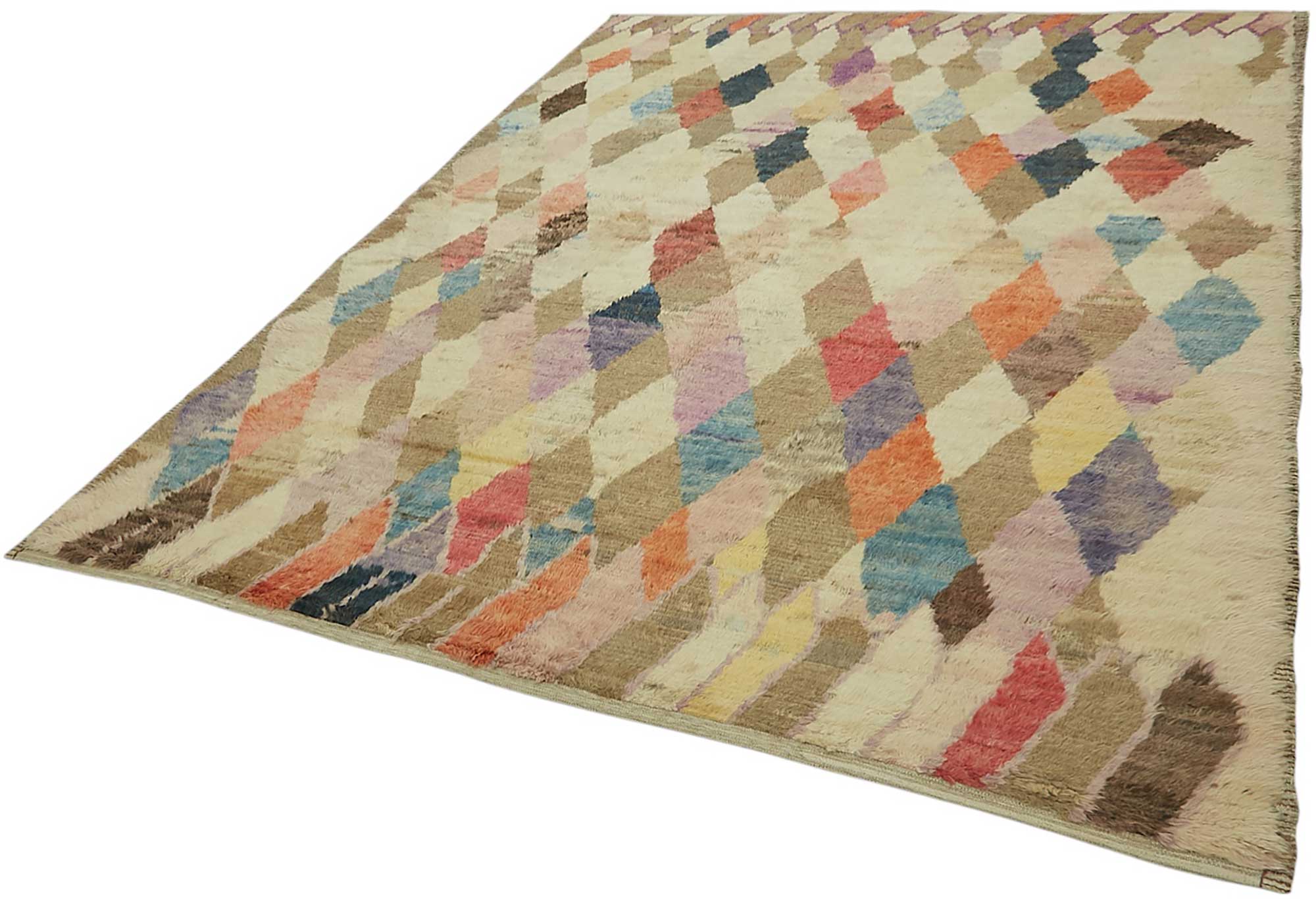 8x10 Contemporary Tribal Area Rugs - 46237