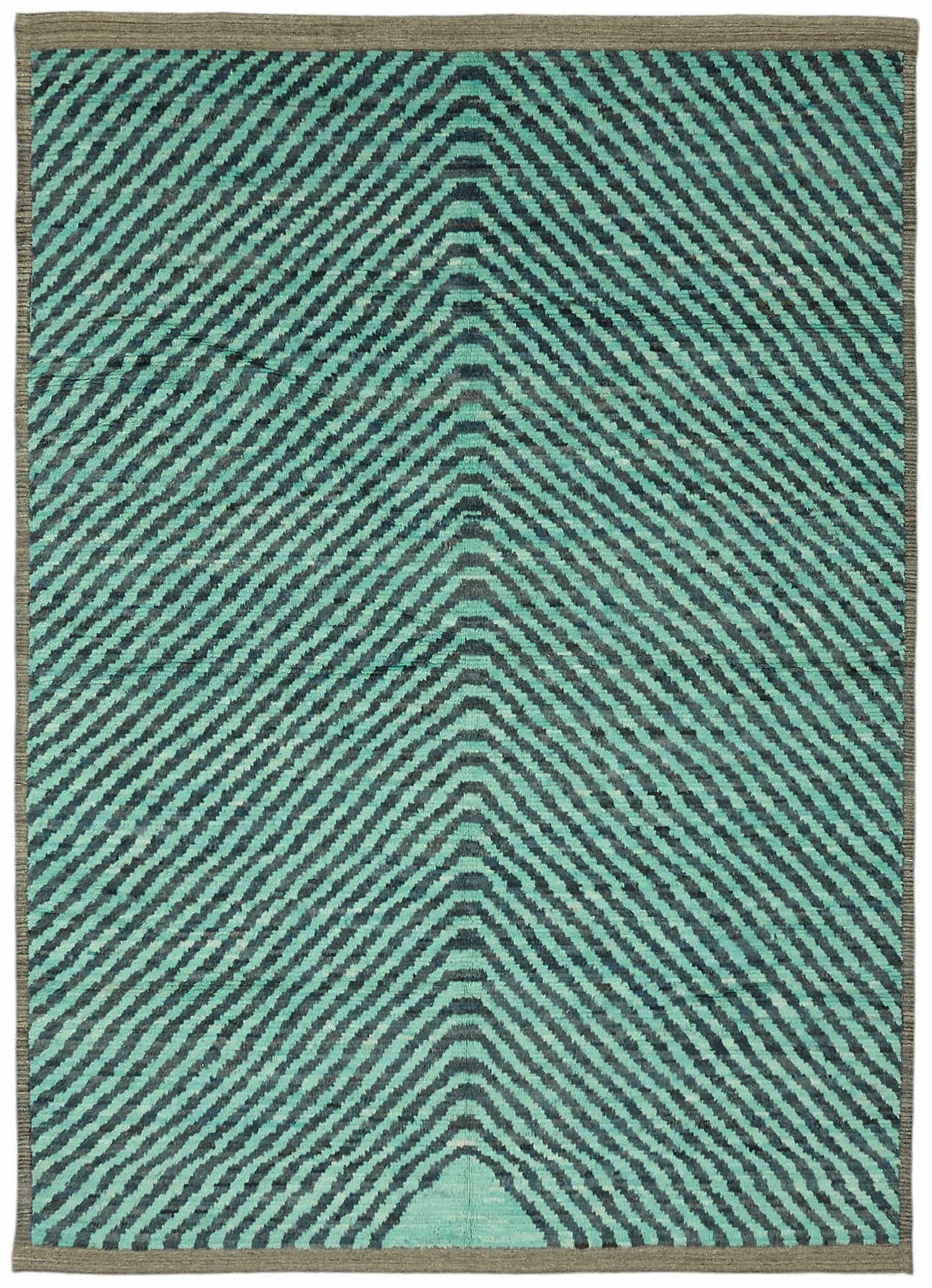 8x12 Contemporary Tribal Area Rugs - 46239