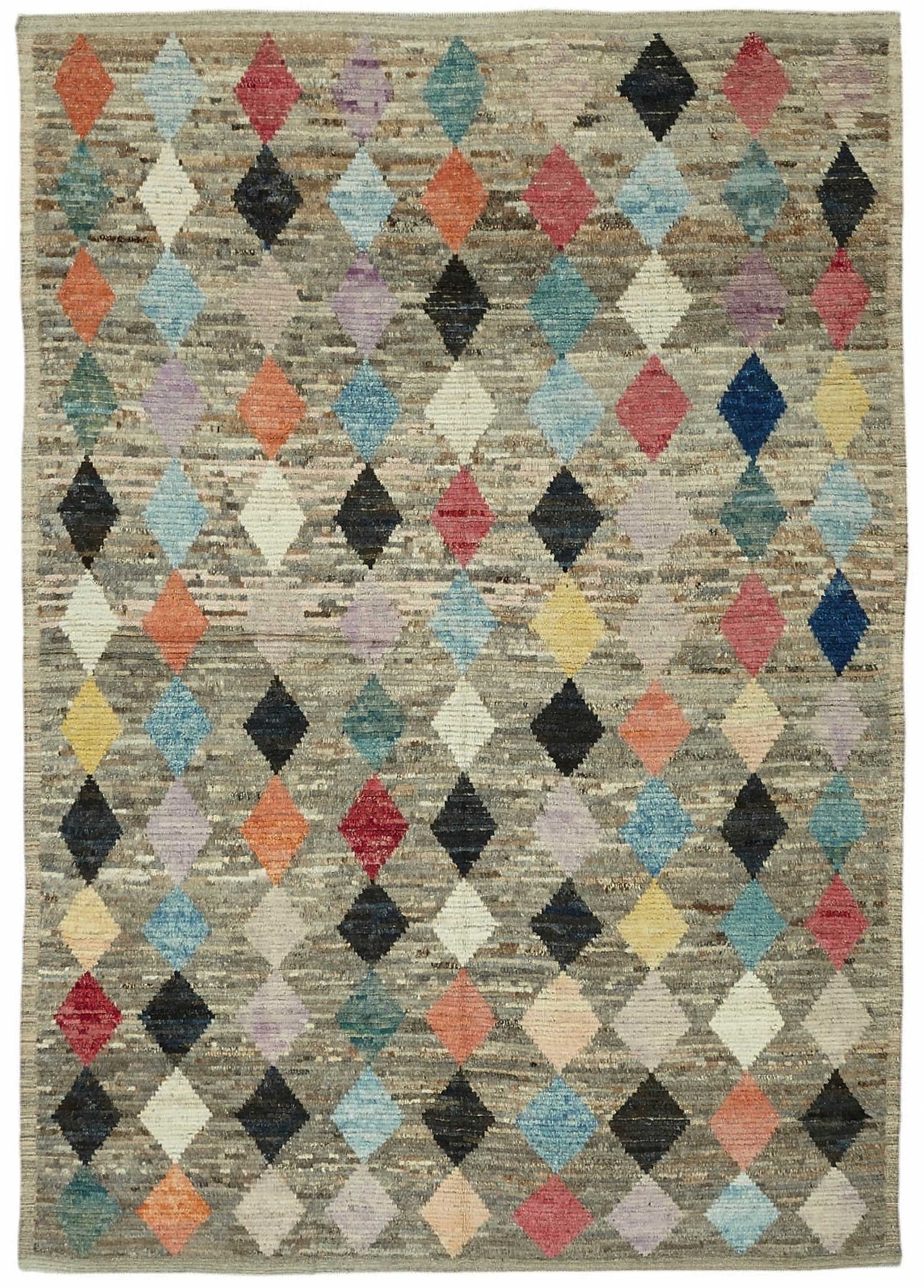 8x11 Contemporary Tribal Area Rugs - 46240