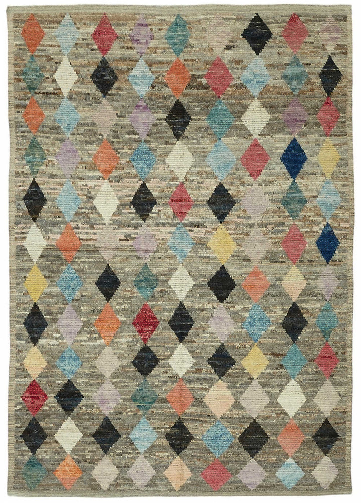 8x11 Contemporary Tribal Area Rugs - 46240