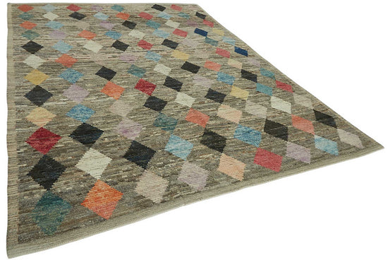 8x11 Contemporary Tribal Area Rugs - 46240