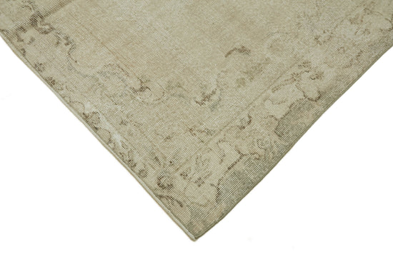 6x8 Beige Turkish Vintage Area Rug - 46377