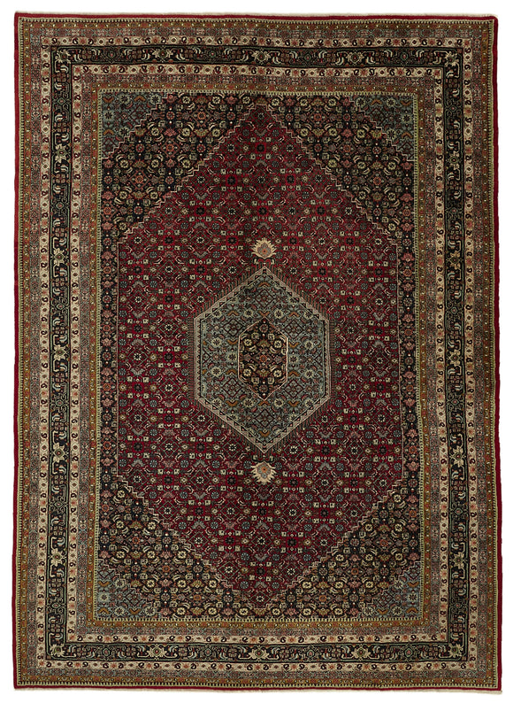 8x11 Red Vintage Large Area Rug - 46397