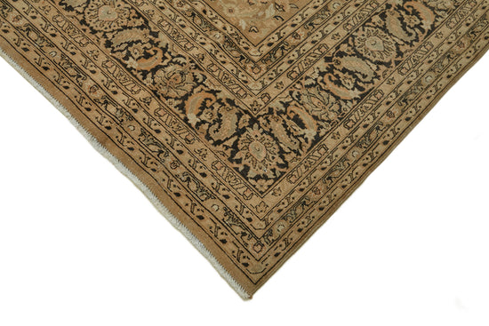 8x11 Beige Vintage Large Area Rug - 46399