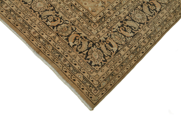 8x11 Beige Vintage Large Area Rug - 46399