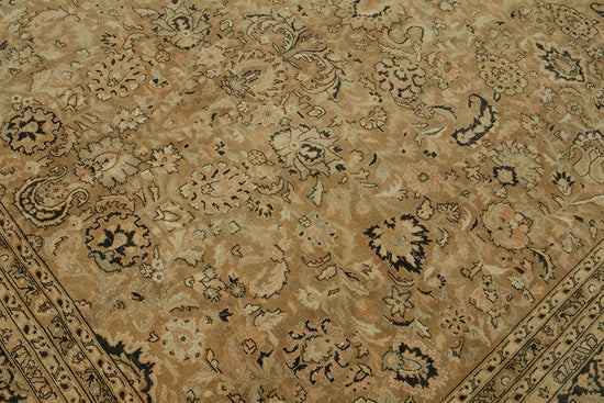 8x11 Beige Vintage Large Area Rug - 46399