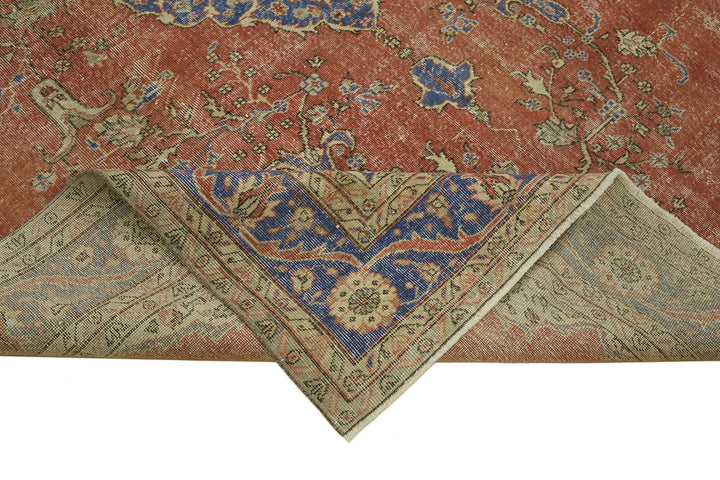 8x12 Red Vintage Large Area Rug - 46410