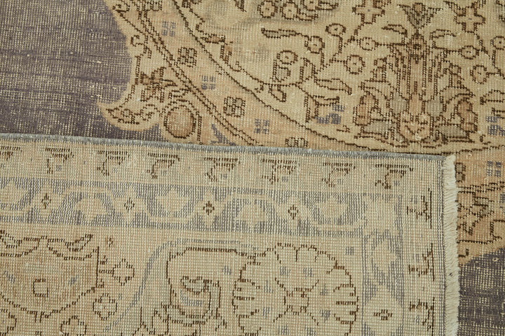 8x11 Beige Vintage Large Area Rug - 46411