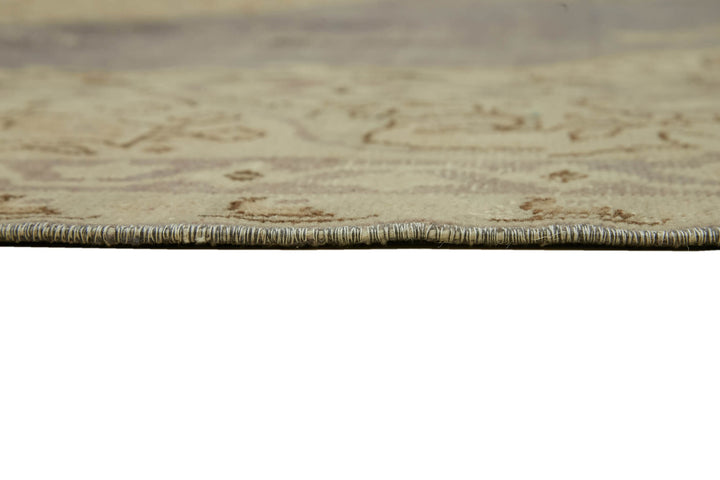 8x11 Beige Vintage Large Area Rug - 46411