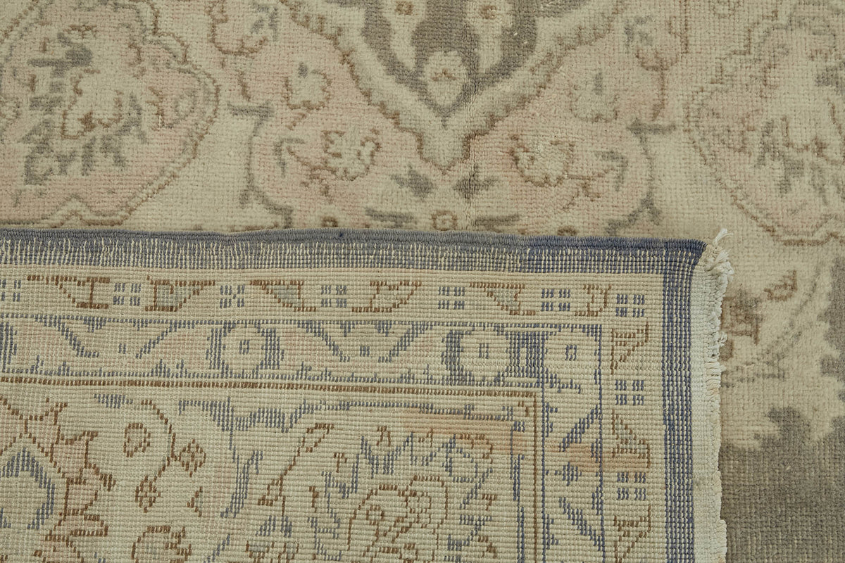 8x13 Beige Vintage Large Area Rug - 46413