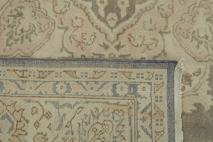 8x13 Beige Vintage Large Area Rug - 46413