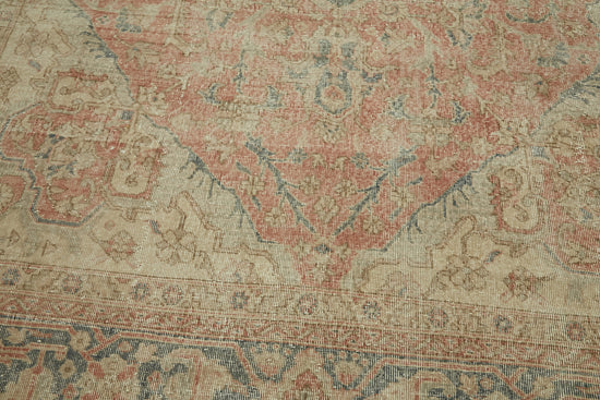 9x13 Beige Vintage Large Area Rug - 46416