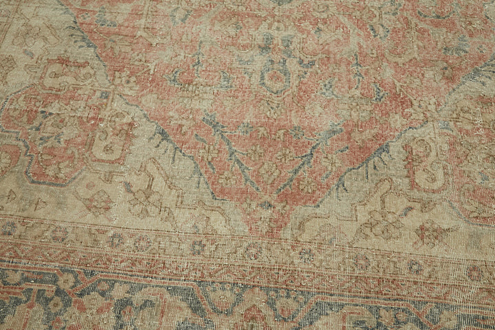 9x13 Beige Vintage Large Area Rug - 46416