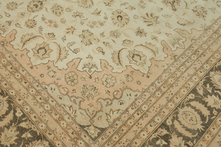 9x12 Beige Vintage Large Area Rug - 46417