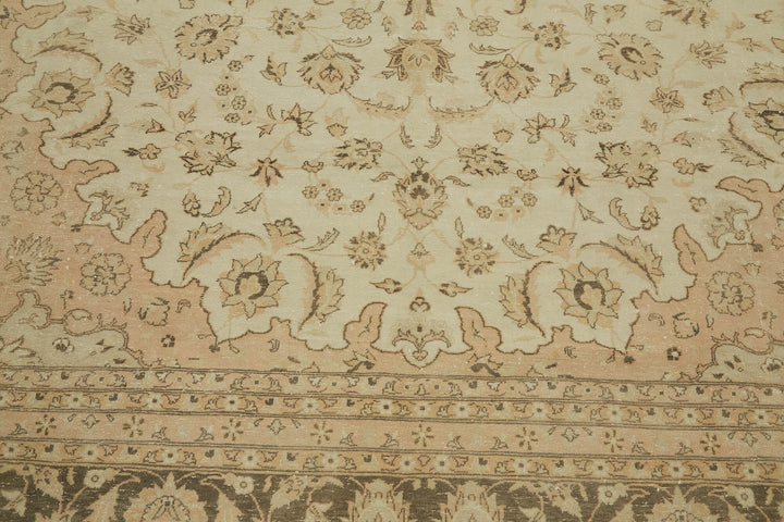 9x12 Beige Vintage Large Area Rug - 46417