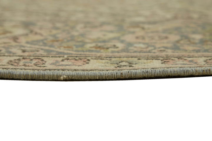 8x11 Beige Vintage Large Area Rug - 46427