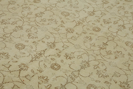 7x11 Beige Vintage Large Area Rug - 46443