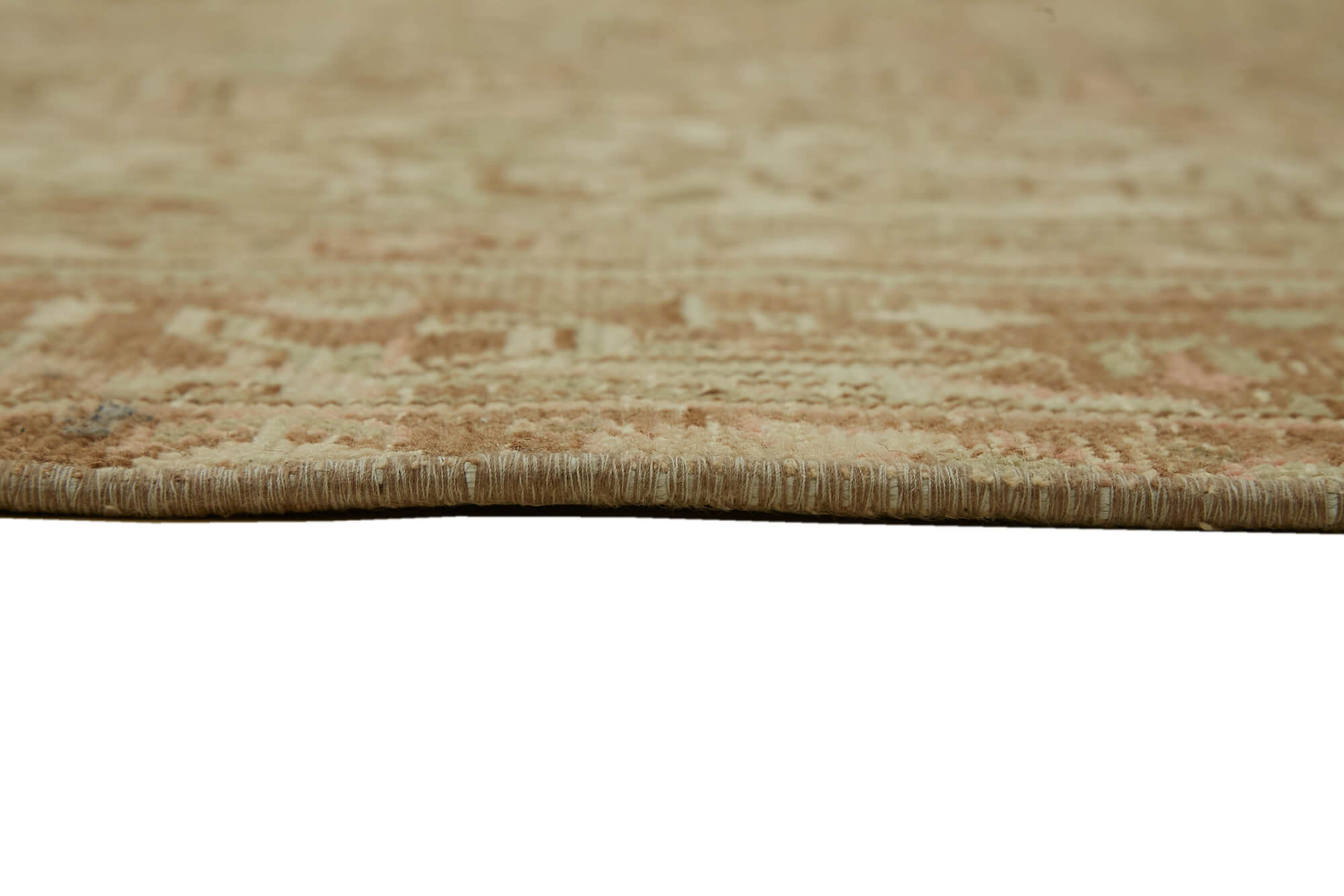8x12 Beige Vintage Large Area Rug - 46445