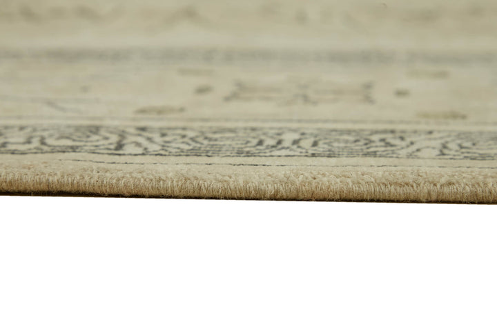 8x11 Beige Vintage Large Area Rug - 46447