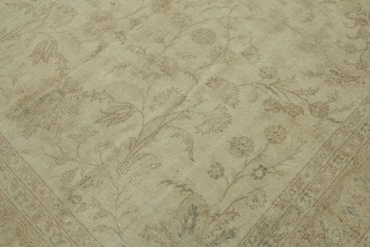 8x12 Beige Vintage Large Area Rug - 46450