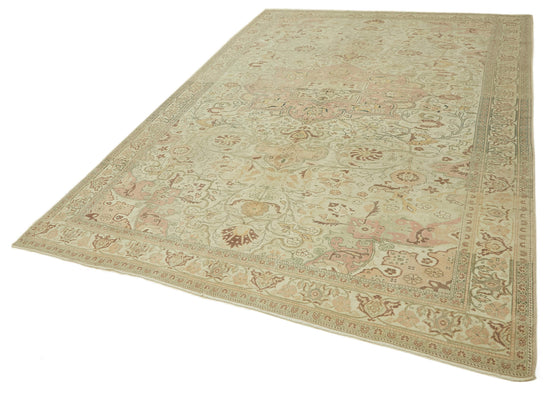 9x13 Beige Vintage Large Area Rug - 46451