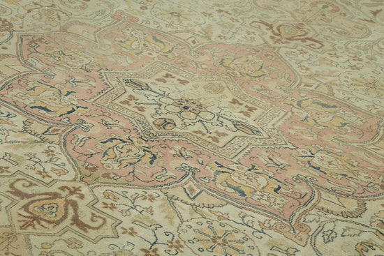 9x13 Beige Vintage Large Area Rug - 46451