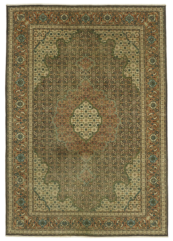 6x9 Beige Vintage Large Area Rug - 46458