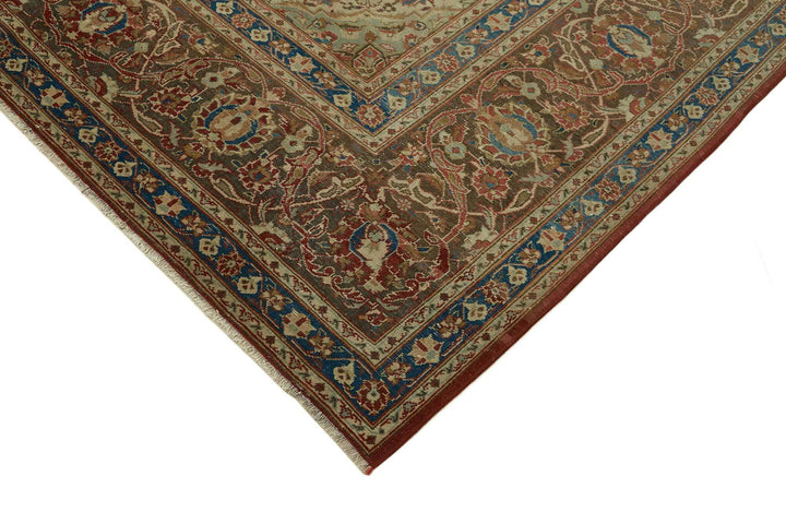 8x12 Beige Vintage Large Area Rug - 46478