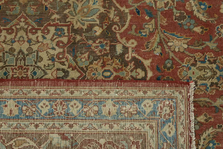 8x12 Beige Vintage Large Area Rug - 46478