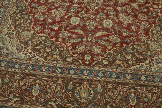 8x12 Beige Vintage Large Area Rug - 46478