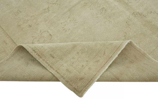 7x10 Beige Turkish Vintage Area Rug - 46508