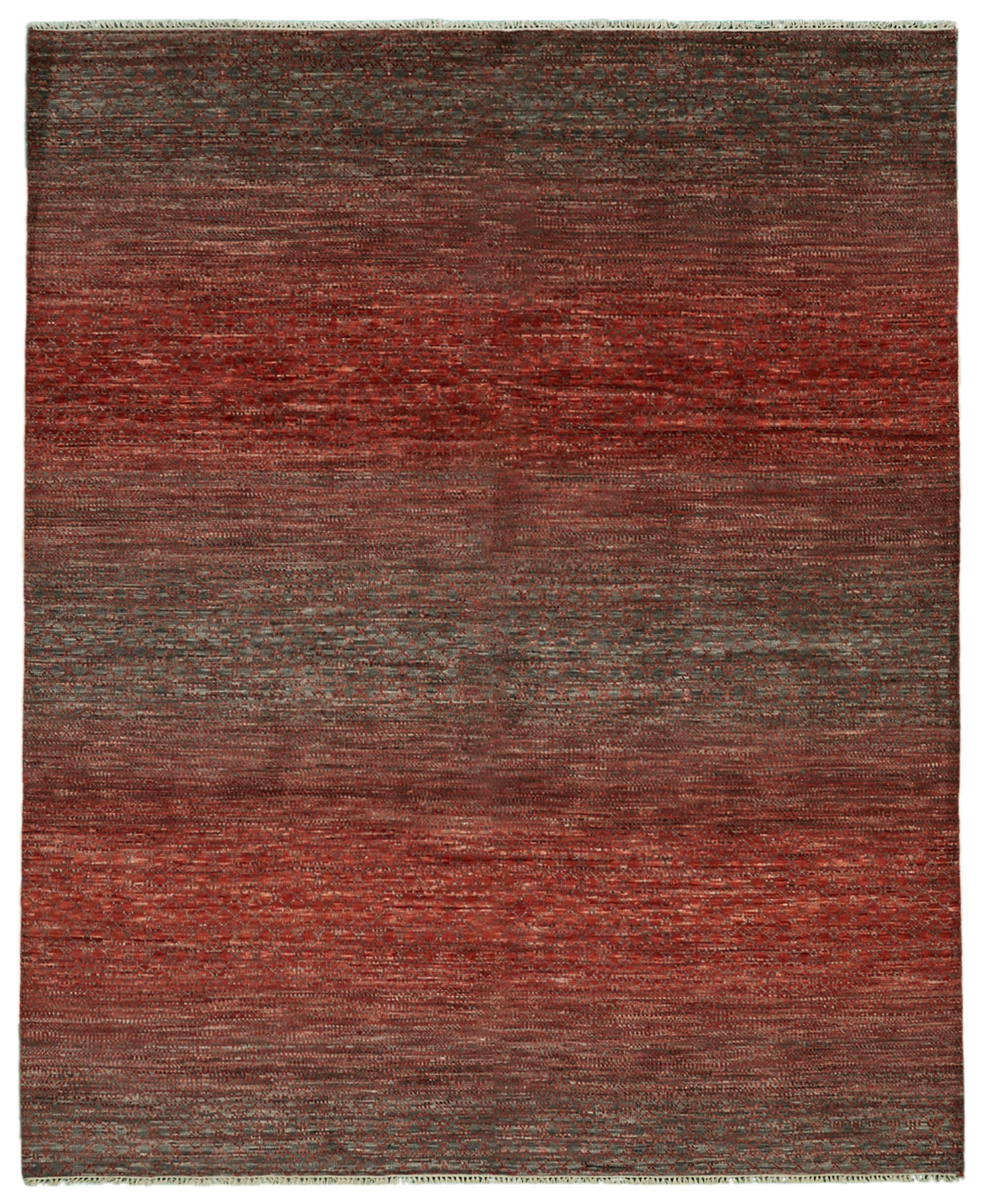 8x10 Red Oushak Rug - 46525