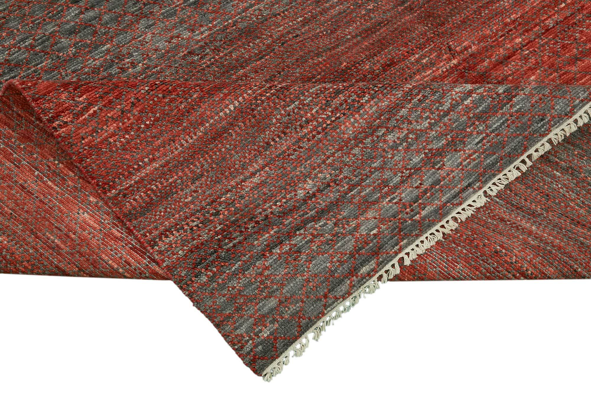 8x10 Red Oushak Rug - 46525